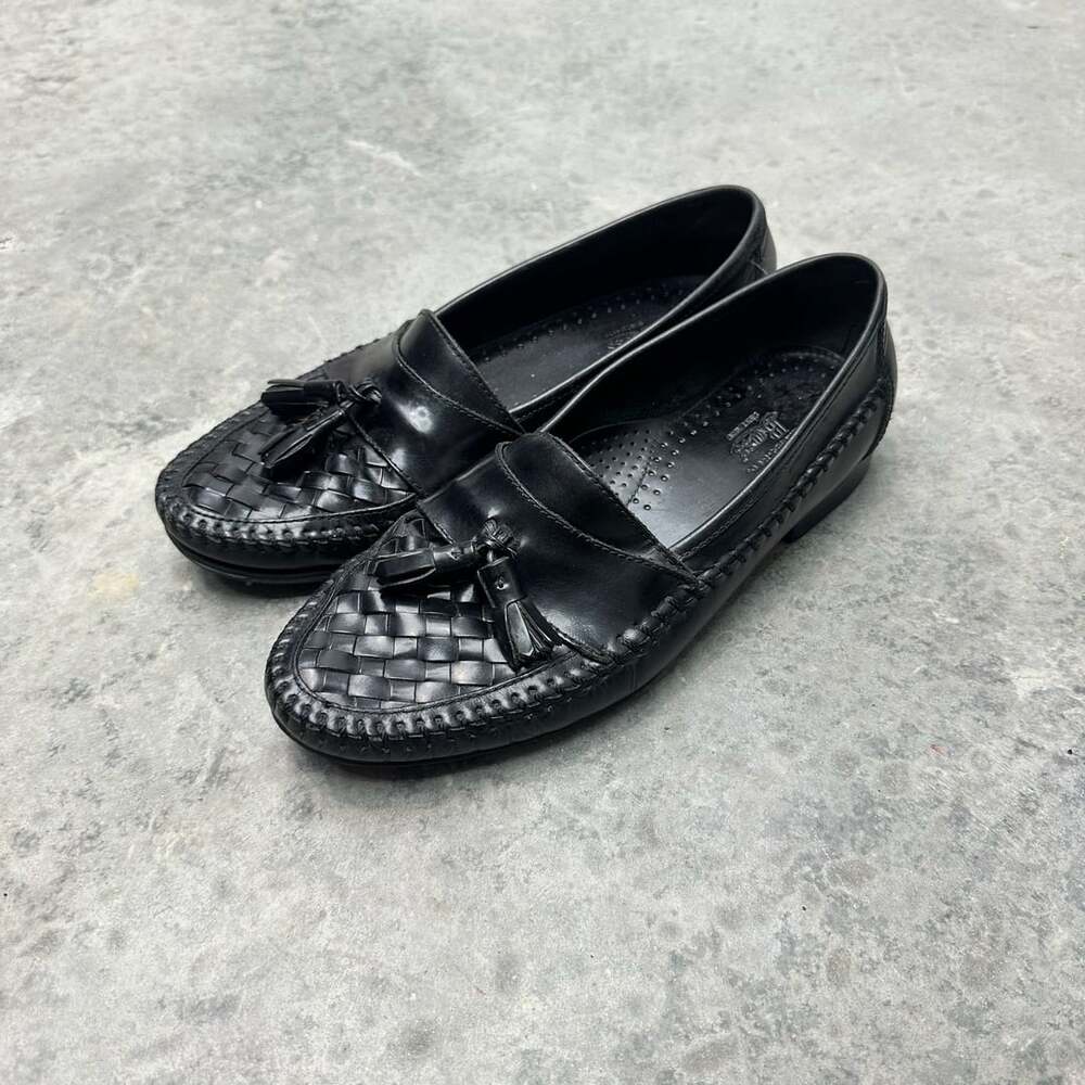 G.H. Bass Bryan Black Leather Loafer - Size 9M